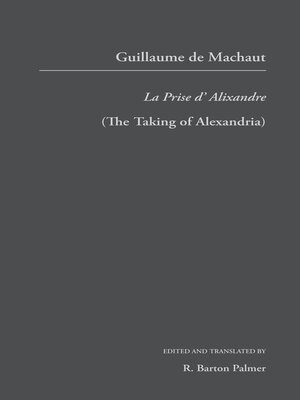 cover image of Guillaume de Mauchaut